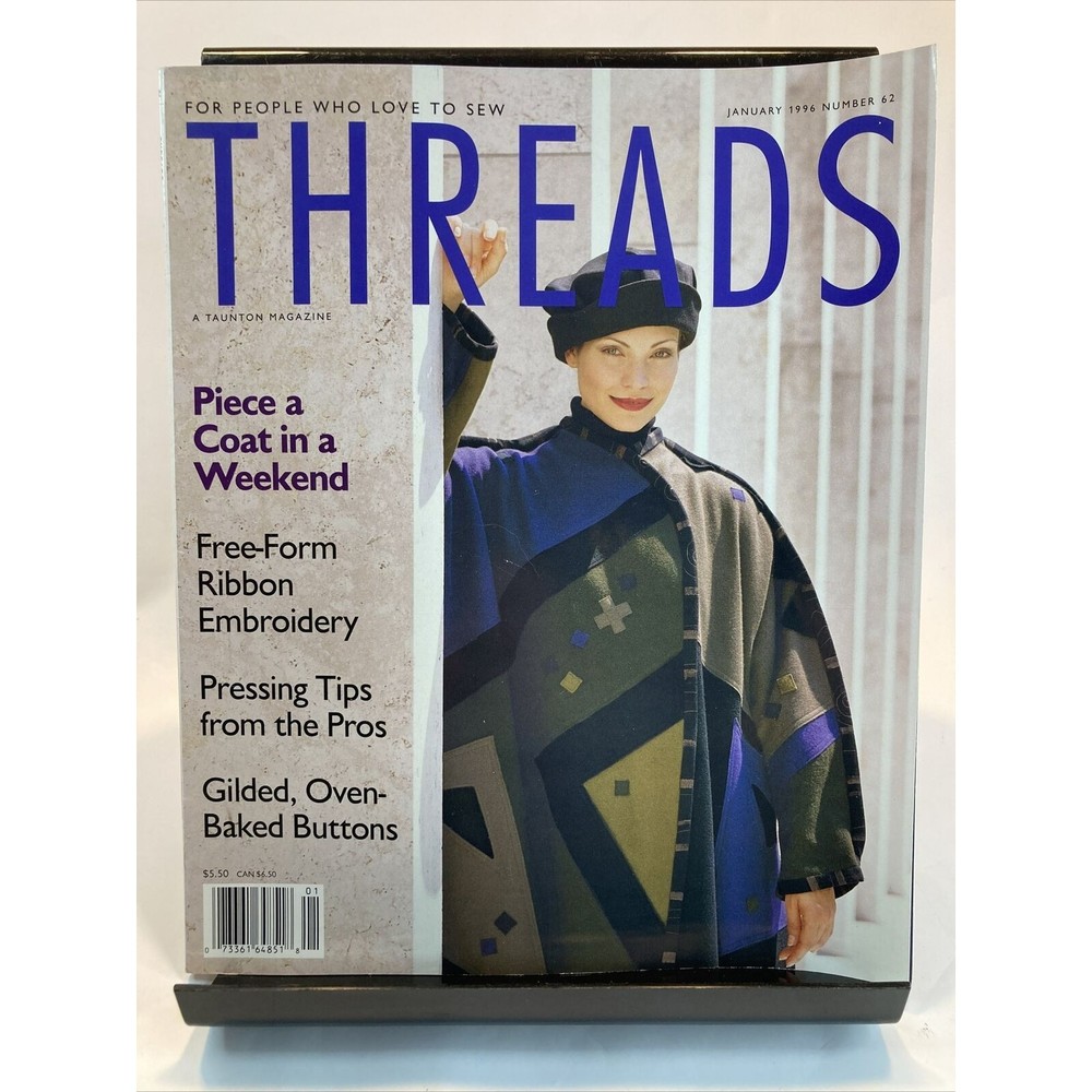 Taunton's Threads Magazine January 1996 #62 See Pics for Articles